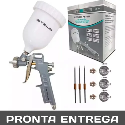 PISTOLA DE PINTURA 03 BICOS STELS