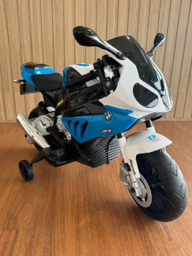 Moto Elétrica Infantil BMW Azul