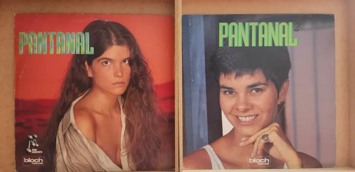 Novela Pantanal - disco de vinil - LP 1990