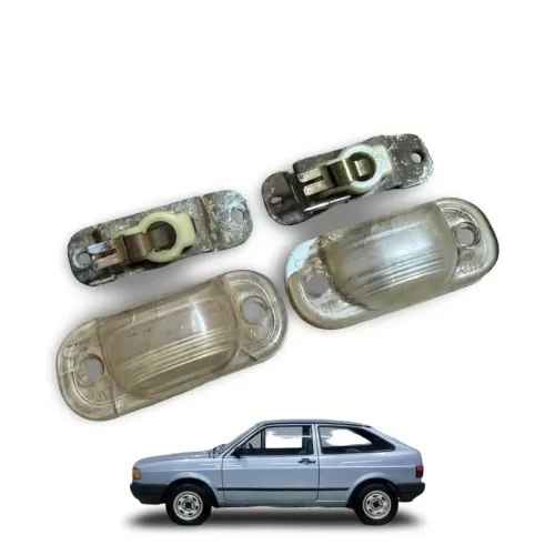 Luz de placas soquete Gol quadrado CL GL original vw