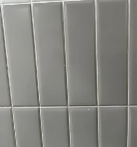 Revestimento Color Mind Inox Cinza Acetinado Decortiles Cerâmica e Desing 7x25.