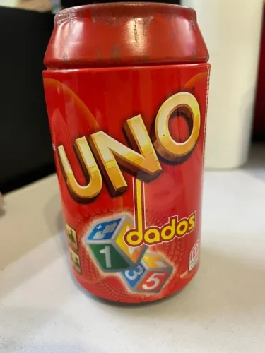 Uno Dados Raro Jogo Colecionador Mattel Raridade