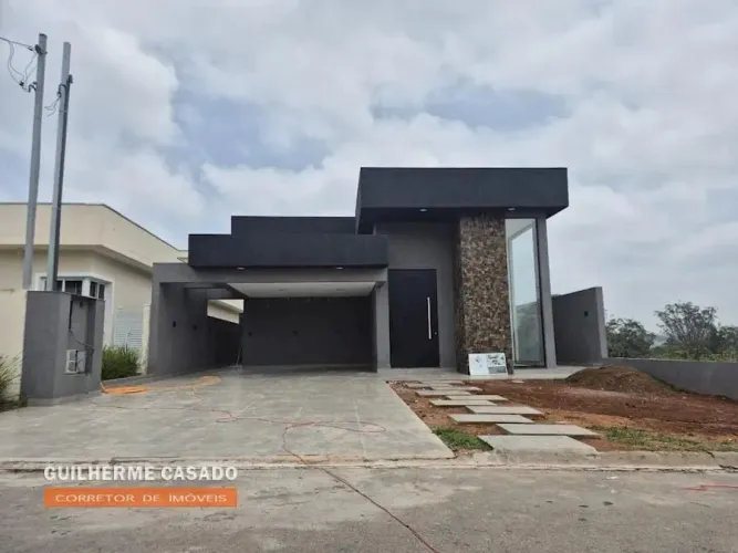Casa Nova De Alto Padrao No Condominio Santa Paula