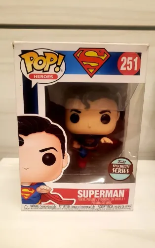 FUNKO POP ORIGINAL HEROES DC - SUPERMAN (SPECIALTY SERIES 80 ANOS) #251