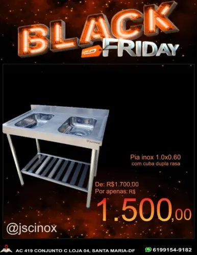 PIA CUBA DUPLA-BLACK FRIDAY