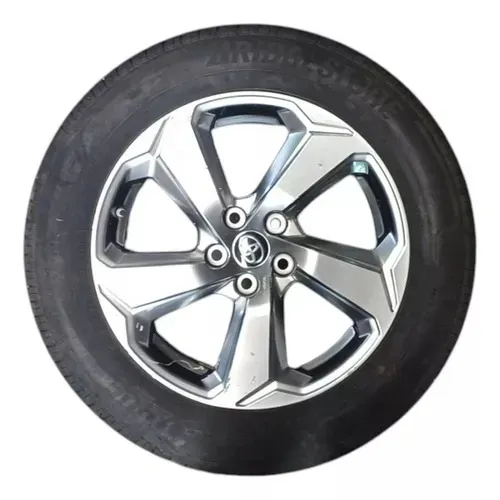 Roda Aro 18 S/pneu #2 C/detalhes Toyota Rav4 2.5 Híbrida 2020