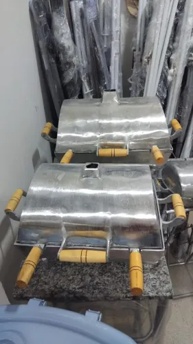 CHURRASQUEIRA ALUMÍNIO MÉDIA E GRANDE