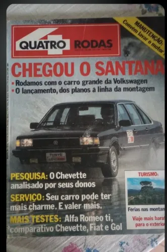 Revista Quatro Rodas Santana