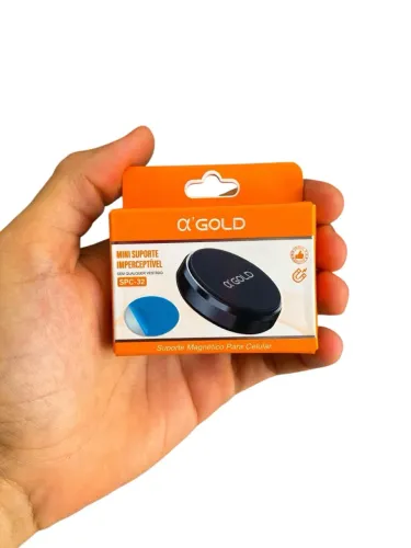 Suporte Magnético Imperceptível para Celular - A'Gold