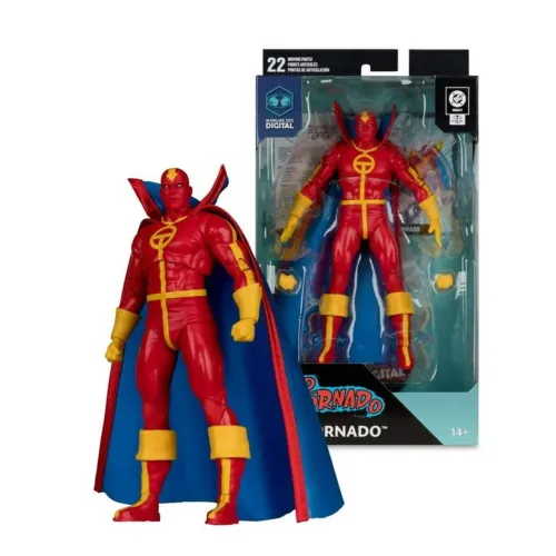 Red Tornado McFarlane Toys Capa tecido Dc