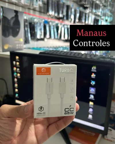 Cabo Tipo C para Tipo C 65W Ultra Rápido - Promoção