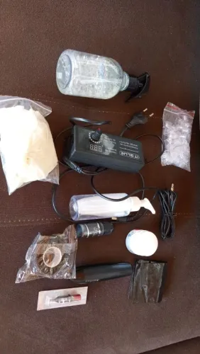 Kit completo tatuagem 