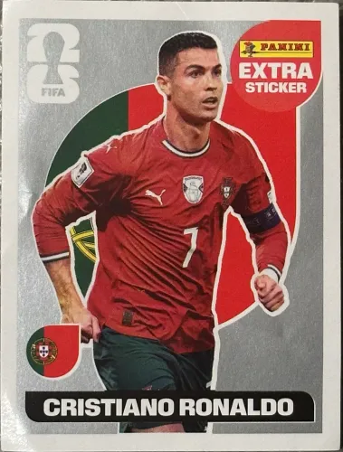 Figurinha Prata Cristiano Ronaldo 2026!!!