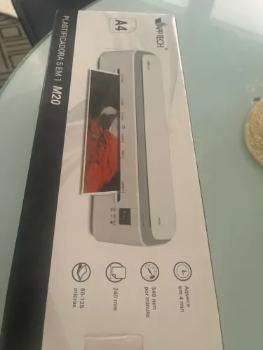 Plastificadora novinha 5em1 no precinho 