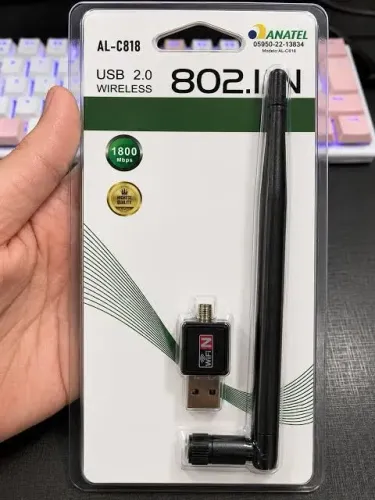 Adaptador Wi-Fi Para PC e Notebook
