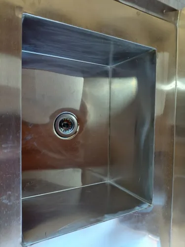 Uma excelente pia de inox