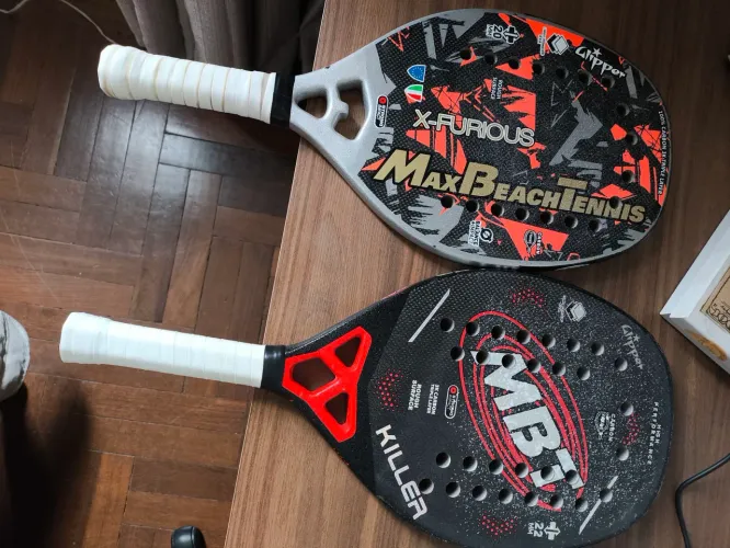Raquetes de BT Beach tennis MBT com Glipper
