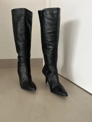 Bota de Couro Salto fino 37/38