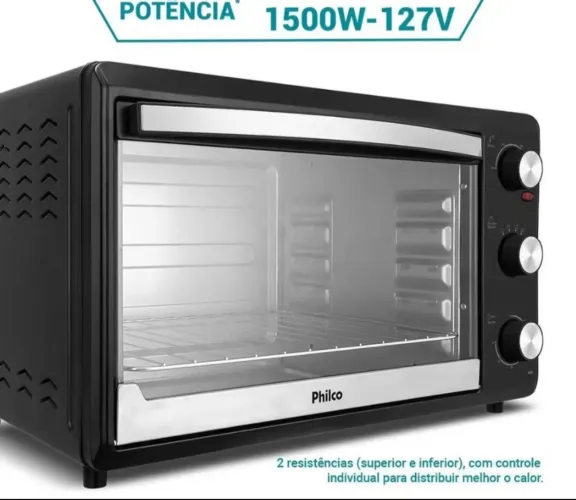 Forno Elétrico Philco 44L - Estado de novo