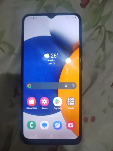 Celular A03 funcionando perfeitamente eu tenho a caixa