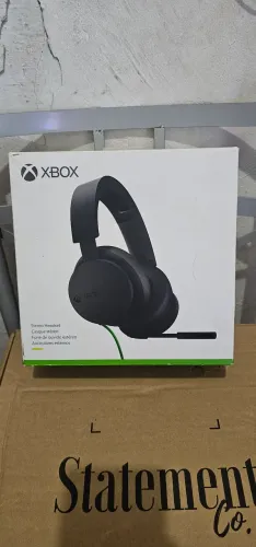Caixa vazia Fone Headset Xbox Stereo