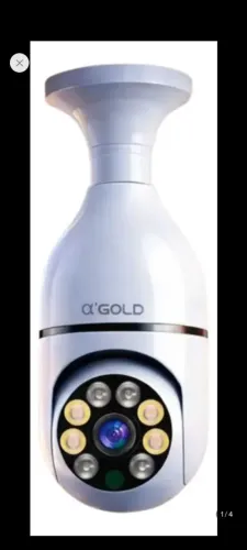 Câmera De Segurança Wifi A'gold Cam-09 Visão Noturna Color