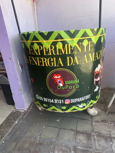 Carrinho de guaraná