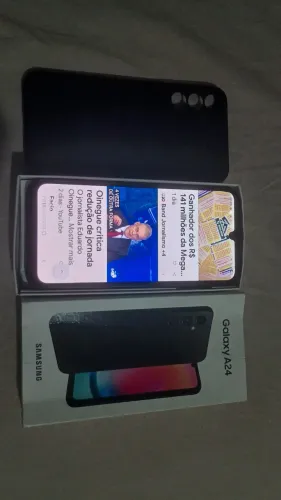 Celular Samsung a 24 4 meses de uso novo
