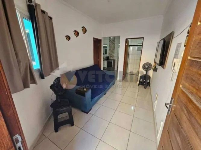 Kitnet à venda em Caraguatatuba, Jardim das Gaivotas, com 1 quarto, 38m²