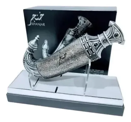 0 (novo) Perfume Niche Emarati Khanjar Lattafa Edp 100 ml Unissex Arabe Original Lacrado