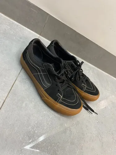 Tênis Vans Original Preto Solado Caramelo - Seminovo