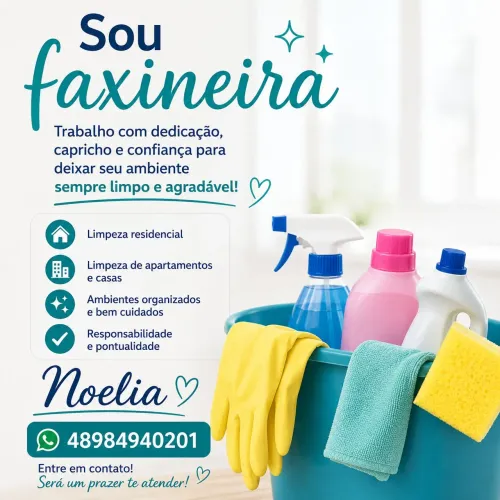 Faxineira diarista