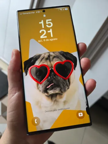 Tela Frontal Samsung s23 Ultra leia