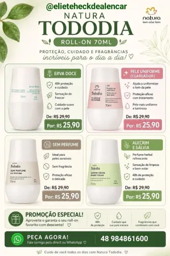 Desodorante Rollon natura 