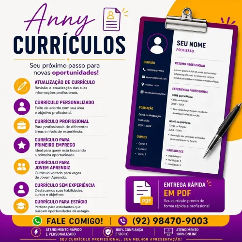 CURRÍCULO PROFISSIONAL