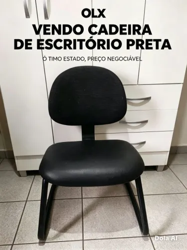 Cadeira de Escritório Semi Nova