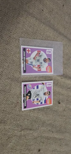 Kit 2 figurinhas extras, Belingham e Valéria 2026
