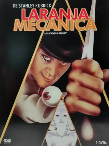 DVD Duplo Laranja Mecanica com Luva