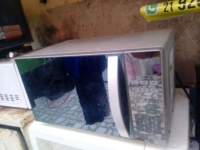 Microondas Consul espelhada com prato garantia de 90 dias
