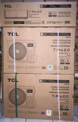 Ar condicionado TCL 9BTUs Inverter Wifi