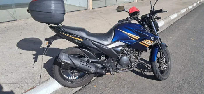 Fazer 250 2014 azul tudo em ordem 
