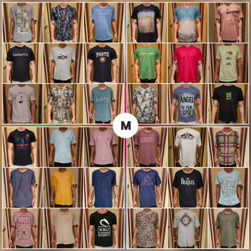 Camisas Algodão Tam M Preço Unitário