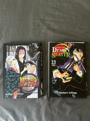 Mangá Demon Slayer Volume 15 e 16