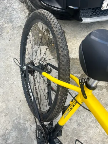 Bicicleta aro 29 nova com nota fiscal tamanho do quadro 21