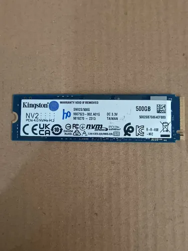 SSD Kingston 500GB M.2 2280 NVMe Pcie 3500 alto desempenho