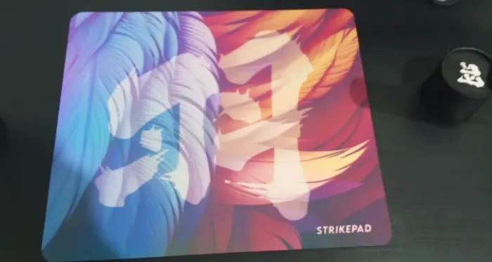 Mousepad fantech strikepad 49x42 usado em ótimo estado