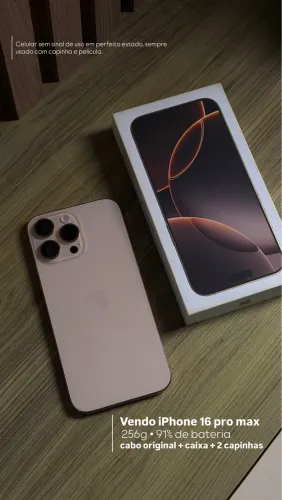 iPhone 16 pro max 256g