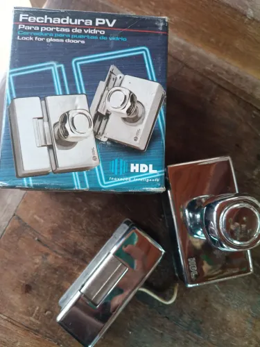 Vendo fechadura porta de vidro hdl