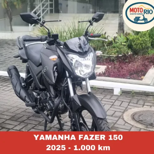 Yamanha Fazer 150 - Zero - 1.000 km - pegar e rodar