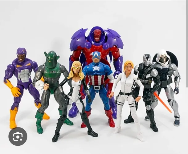 Waves Marvel legends. Red Skull, Ursa Major e Bone Breaker